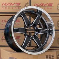 ล้อแม็กใหม่ K6 RACING ล้อเบา - สีดำขอบเงิน - ขอบ18 งานKAYS (18 x 6รู139) - หน้ากว้าง 9.5 x 10.5 ET20/25 - ส่งฟรี Kerry Express- รบกวนสอบถามทางแชทก่อนคลิกสั่ง