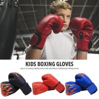 Kids Boxing Gloves Durable Kickboxing Muay Thai Mitts For Training Sports Support Dropshipping