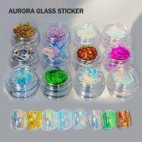 【hot】┇✺  Misscheering Reflective Sticker Shard Irregular Cellophane No-cut Decoration Colorful Design