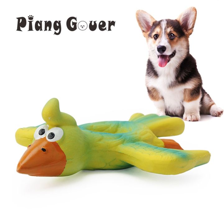 นกจระเข้ยางเคี้ยวของเล่นสุนัขสัตว์ของเล่นมีเสียงสำหรับสัตว์เลี้ยง-yy-ร้านค้า