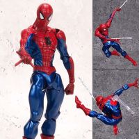 FISHBONE PVC การ์ตูน Marvel อุปกรณ์ต่อพ่วงอะนิเมะ BJD ของเล่นโมเดล Spider Man โมเดลตัวเลข Avengers Spiderman Action Figure โมเดลสะสม