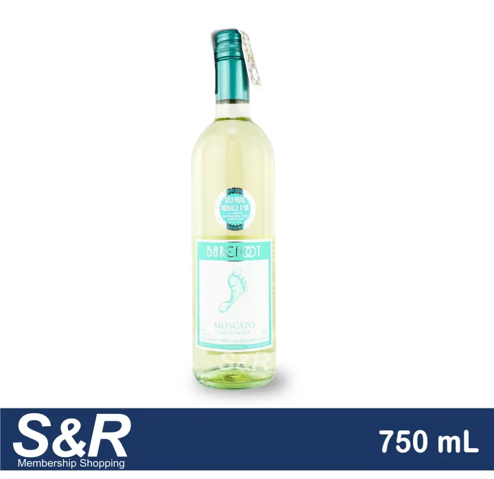 Barefoot Moscato White Wine 750mL Lazada PH