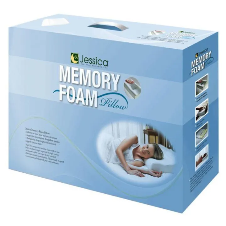 Jessica หมอนเพื่อสุขภาพ หมอนหนุน เจสสิก้า เมมโมรี่โฟม Jessica Memory