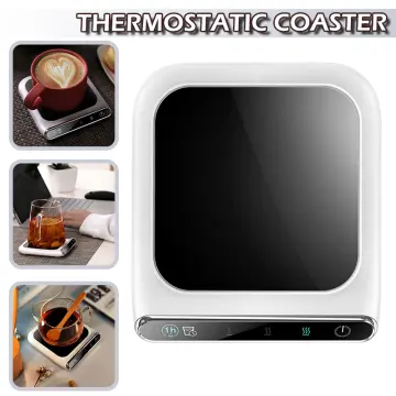 1PC Mini Portable USB Cup Warmer, 3 Gear Coffee Mug Heating Coaster, Smart  Thermostatic Hot Plate Milk Tea Water Heating Pad Heater