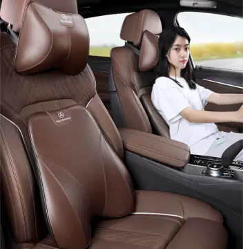 For Mercedes Benz W204 W203 Design S Class Car Headrest Neck Pillow Seat  Cushion