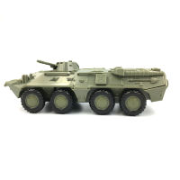 2PcsSet M35 Military Truck and BTR-80 Armored Car 1:72 Scale Action Figure Mini Tank Assembled Model Heavy Machine Collectibles