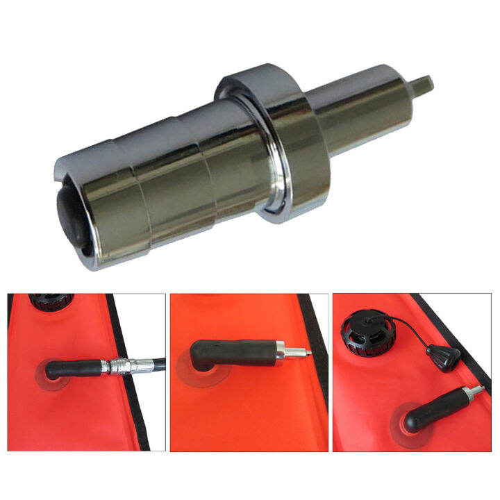 Moon Shining Portable Scuba Diving Air Nozzle SMB Air Nozzle Inflator