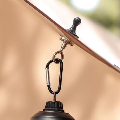 ‘【；】 Outdoor Camping Tent Canopy Lights Magnetic Hook Hanging Buckle Tent Canopy Carabiner Magnet Hanger Camping Canopy Accessories