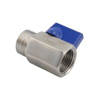 PN63 304 Stainless Steel Mini Ball Valve G5/8 Thread Female To Male For Homebrew Beer Keg Coupler