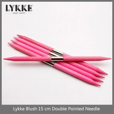 ▣ LYKKE Blush 6/15cm Double Pointed Knitting Needles