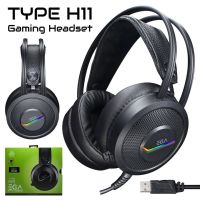 หูฟังเกมมิ่ง EGA TYPE H11 RGB 7.1 surround USB ไมโครโฟรสั้น ของแท้