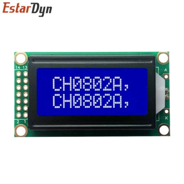 0802 LCD 8x2 Character LCD Display Module 5V LCM Blue Backlight For ...