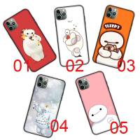 DB-215 Baymax Black ซิลิโคน เคสโทรศัพท์ ปก หรับ Xiaomi Redmi Note 11T 10S 11 10 10C 11I 9T 12 Max Pro