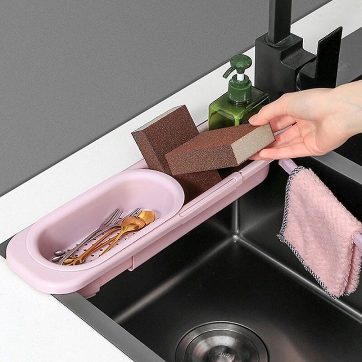 hot-k-ชั้นวางของในครัว-ที่จัดระเบียบอ่างล้างจานสำหรับสบู่ชั้นคว่ำจานชั้นชั้นวางผ้าขนหนูภาชนะที่เก็บพลาสติก