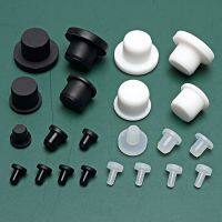 Rubber Plug Silicone Inner Hole Stopper Eyelet Joint Waterproof Washer Protective Ring Threaded Plugs Cover Nut Cap T-plug Round Clamps