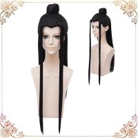 Anime Mo Dao Zu Shi Grandmaster Of Demonic Cultivation Wei Wuxian Lan Wangji Cosplay Wig For Halloween Party + Wig Cap