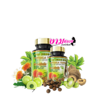 Pure Herbs เพรียวเฮิร์บ สมุนไพร ตรีผลาแท็บเล็ต มี 3 ขนาด 30-50-100 เม็ด