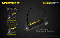 ถ่านชาร์จ Nitecore NL1835R ชาร์จตรงผ่าน USB 3.6V ของแท้ แพค 1 ก้อน