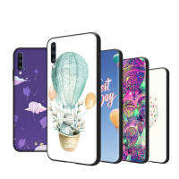 Black เคสโทรศัพท์ Compatible หรับ Xiaomi Redmi Note 9T 11I 12 11 10C 10S 10 11T Pro Max ปก SC-80 Hot Air Balloon