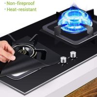 270x270x0.2mm Stove Burner Cover Non stick Reusable Stovetop Burner Liner Protector Gas Range Protection Cleaning Pad