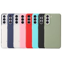 【LZ】 Candy Matte Silicone Phone Case For Samsung Galaxy S21 Plus S20 A51 A71 A31 A11 A12 A41 A21s A22 A32 4G A42 A52 A72 5G cover