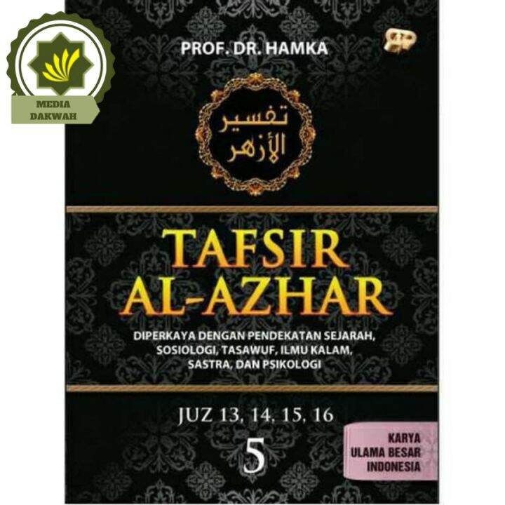 Buku Tafsir Al Azhar AlAzhar Jilid 5 Diperkaya Sejarah Sosiologi Ilmu ...