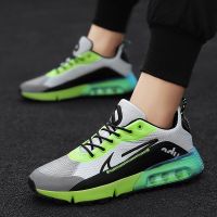 【hot】 Mens fashion outdoor leisure sports air cushion thick wear-resistant non-slip running shoes