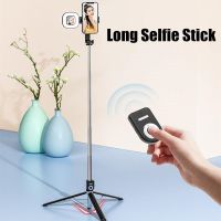 ❐ COOL DIER 2023 ใหม่บลูทูธไร้สาย Selfie Stick แบบพกพาขาตั้งกล้องขนาดใหญ่แบบพับได้พร้อมชัตเตอร์บลูทูธสำหรับ iPhone Huawei โทรศัพท์