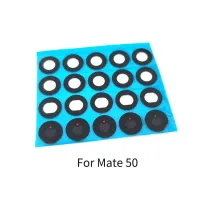 10PCS For Huawei Mate 50 / 50 Pro Back Rear Camera Lens Glass Cover With Adhesive Sticker Repair Parts