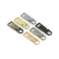 ❈✠ 2pcs Metal Durable Zipper Pullers for Zipper Sliders Head Zippers Repair Kits Zipper Pull Tab DIY Sewing Accessories 6 Colors