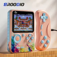 Broodio Portable Retro Video Game Console 3.0 Inch Mini Handheld Game Players Console Built-In 500 Games Hand Held Game Machine