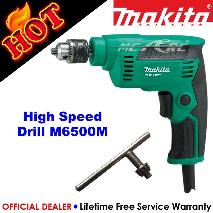 Makita High Speed Drill M6500m Original Authentic Mc Arc Mt