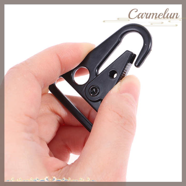 carmelun-ตะขอสำหรับเปลี่ยน2ชิ้นอะลูมินัมอัลลอยหัวเข็มขัด-carabiner-ปากนกอินทรี