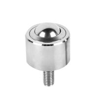 Straight Universal ball Casters Wheel KSM-FL Universal ball Bearing/M8/M10/M12/M16/M20 Screw cylinder 360Degree Cattle eye round Furniture Protectors