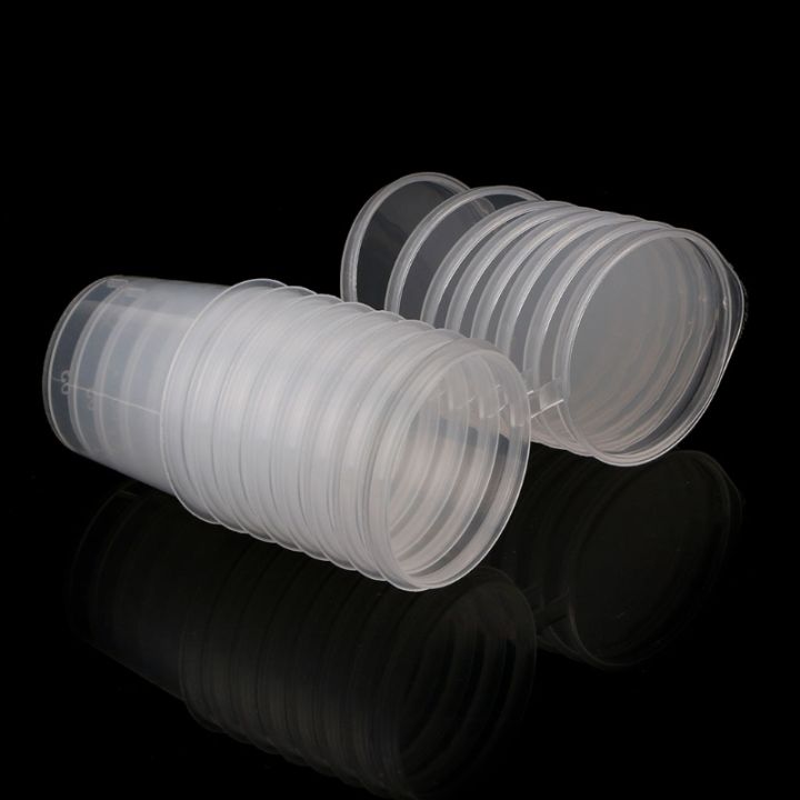 100Pcs Small Plastic Sauce Cups Food Storage Containers Clear Boxes with  Lid