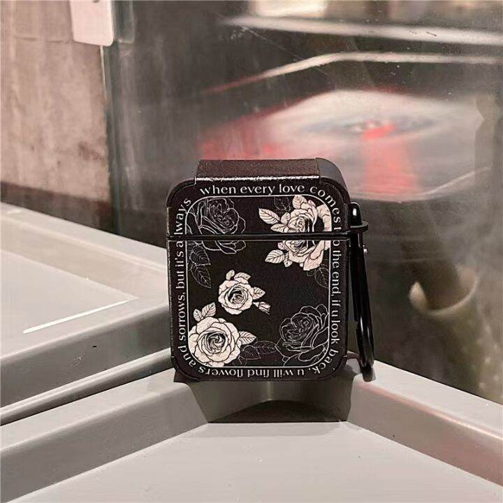 พร้อมส่งในไทย-เคส-airpods-pro-3-ดอกกุหลาบ-เป็นที่นิยม-วัสดุ-หนัง-airpod-2021-gen2-soft-case