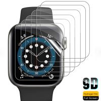 Soft Hydrogel Full Screen Protector Film For Apple Watch 7 6 SE 5 40MM 44MM 45MM Not Glass for iWatch 4 3 2 1 38MM 41MM 42MM