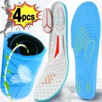 【YF】 4PCS Memory Foam Insoles for Shoes Sole Deodorant Breathable Cushion Running Feet Man Women Orthopedic