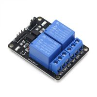 【❖New Hot❖】 yan992558181588 รีเลย์โมดูลสวิตซ์  2ช่อง Dc 5V สำหรับ Arduino Raspberry Pi Arm Avr Dsp