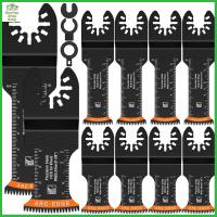 ชุดใบมีด Multitool แบบหมุน10ชิ้นสำหรับใบเลื่อยแบบสั่นฟันญี่ปุ่นเหล็กสั่นคาร์บอนสูง