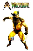 X-men Marvel Wolverine วูล์ฟเวอรีน brown suit 1/6 vinyl model figure ไวนิล โมเดล ฟิกเกอร์