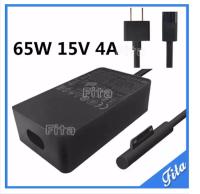 65W 15V for Microsoft Surface Pro 4 Surface Book Replacement Adapter Power Supply Charger with Power Cable with USB US EU Plug