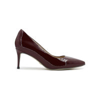 SHU CELEB HEELS 2.5 IN MILAN GLOSSY BURGUNDY รองเท้าส้นสูง