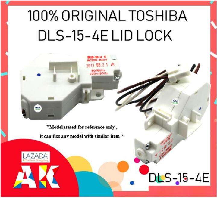 Toshiba Washing Machine Lid Lock AWD980S DLS154 E 100 Original Lazada