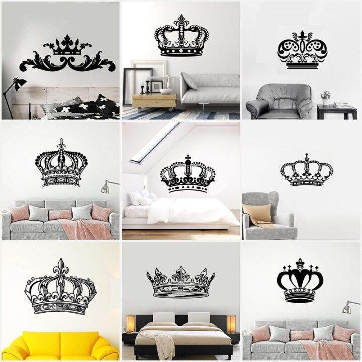 STIKER DINDING MAHKOTA RAJA STICKER CUTTING DINDING CUSTOM WALL