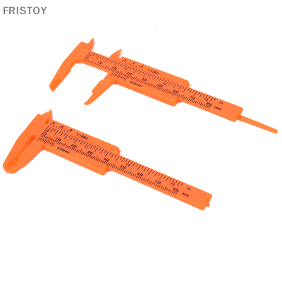 FRISTOY ใหม่1PC มินิไม้บรรทัดพลาสติกเลื่อน80mm vernier caliper Gauge เครื่องมือวัด