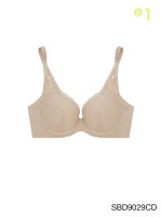 Sabina เสื้อชั้นใน มีโครง Seamless Fit รุ่น Perfect Bra รหัส SBD9029 สีเนื้อเข้ม