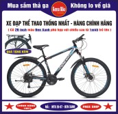 xe đạp thể thao, địa hình hãng Thống Nhất - hàng chính hãng mã sản phẩm MTB 26-07 sản phẩm đạt chất lượng tốt tốt cho người dùng Việt Nam