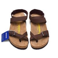 COD 【Original】Birkenstock yara womens shoes classic cork frosted brown sandals 34-43