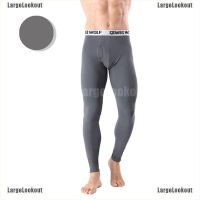 LargeLookout Mens Thermal Underwear Bottom Long Johns Weather Proof Pants Leggings Cotton
